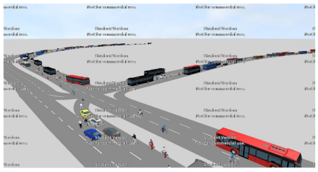 3D visualization of
                                                    Simulation of Jadibuti
                                                    Junction