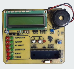 Atmega32, Display,
                                                        Buzzer and Indicator
                                                        Board